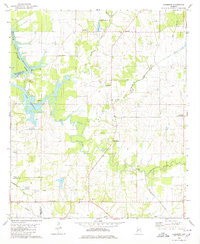 Download a high-resolution, GPS-compatible USGS topo map for Casemore, AL (1980 edition)