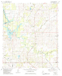 Download a high-resolution, GPS-compatible USGS topo map for Casemore, AL (1984 edition)