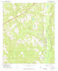 Download a high-resolution, GPS-compatible USGS topo map for Castleberry, AL (1974 edition)