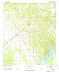 Download a high-resolution, GPS-compatible USGS topo map for Catherine, AL (1977 edition)