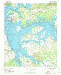 Download a high-resolution, GPS-compatible USGS topo map for Cedar Bluff, AL (1969 edition)