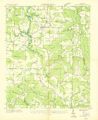 Download a high-resolution, GPS-compatible USGS topo map for Center Grove, AL (1936 edition)