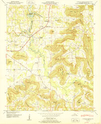 Download a high-resolution, GPS-compatible USGS topo map for Center Grove, AL (1950 edition)