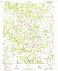 Download a high-resolution, GPS-compatible USGS topo map for Center Hill, AL (1973 edition)