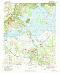 Download a high-resolution, GPS-compatible USGS topo map for Centre, AL (1969 edition)