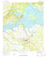 Download a high-resolution, GPS-compatible USGS topo map for Centre, AL (1977 edition)