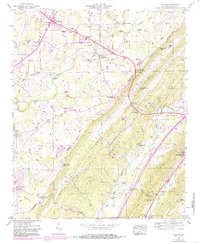 Download a high-resolution, GPS-compatible USGS topo map for Chavies, AL (1985 edition)