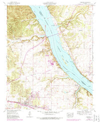 Download a high-resolution, GPS-compatible USGS topo map for Cherokee, AL (1989 edition)