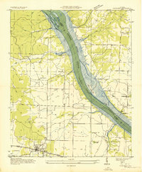 Download a high-resolution, GPS-compatible USGS topo map for Cherokee, AL (1935 edition)