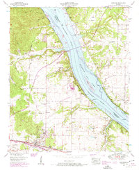 Download a high-resolution, GPS-compatible USGS topo map for Cherokee, AL (1974 edition)