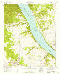 Download a high-resolution, GPS-compatible USGS topo map for Cherokee, AL (1958 edition)