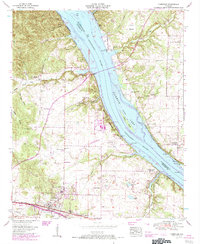 Download a high-resolution, GPS-compatible USGS topo map for Cherokee, AL (1984 edition)