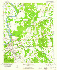 Download a high-resolution, GPS-compatible USGS topo map for Childersburg, AL (1960 edition)