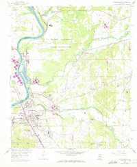 Download a high-resolution, GPS-compatible USGS topo map for Childersburg, AL (1973 edition)