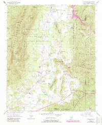 Download a high-resolution, GPS-compatible USGS topo map for Choccolocco, AL (1984 edition)