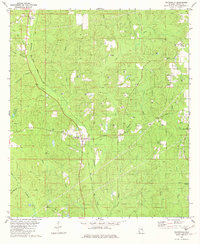 Download a high-resolution, GPS-compatible USGS topo map for Chunchula, AL (1982 edition)