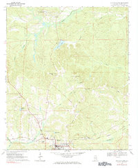Download a high-resolution, GPS-compatible USGS topo map for Clayton North, AL (1970 edition)