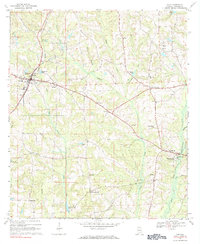 Download a high-resolution, GPS-compatible USGS topo map for Clio, AL (1984 edition)