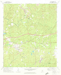 Download a high-resolution, GPS-compatible USGS topo map for Coaling, AL (1972 edition)