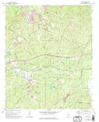 Download a high-resolution, GPS-compatible USGS topo map for Coaling, AL (1978 edition)