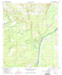 Download a high-resolution, GPS-compatible USGS topo map for Coatopa, AL (1987 edition)