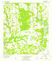 Download a high-resolution, GPS-compatible USGS topo map for Coden, AL (1957 edition)