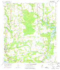 Download a high-resolution, GPS-compatible USGS topo map for Coden, AL (1975 edition)