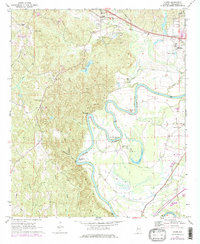 Download a high-resolution, GPS-compatible USGS topo map for Coker, AL (1978 edition)