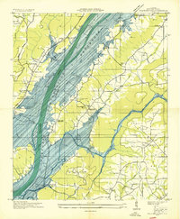 Download a high-resolution, GPS-compatible USGS topo map for Columbus City, AL (1936 edition)