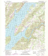 Download a high-resolution, GPS-compatible USGS topo map for Columbus City, AL (1985 edition)