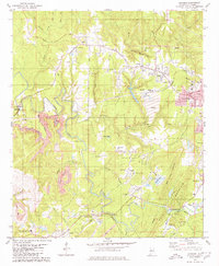 Download a high-resolution, GPS-compatible USGS topo map for Concord, AL (1980 edition)