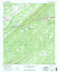 Download a high-resolution, GPS-compatible USGS topo map for Cooks Springs, AL (1984 edition)