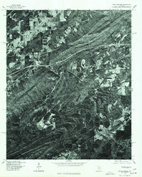Download a high-resolution, GPS-compatible USGS topo map for Cooks Springs, AL (1977 edition)