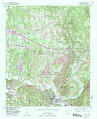 Download a high-resolution, GPS-compatible USGS topo map for Cordova, AL (1983 edition)