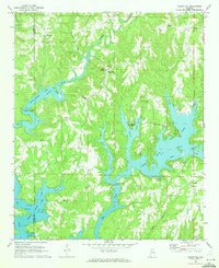 Download a high-resolution, GPS-compatible USGS topo map for Crane Hill, AL (1973 edition)