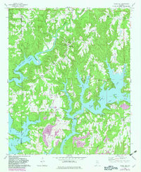 Download a high-resolution, GPS-compatible USGS topo map for Crane Hill, AL (1983 edition)