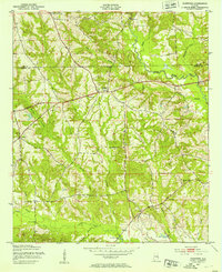 Download a high-resolution, GPS-compatible USGS topo map for Crawford, AL (1953 edition)