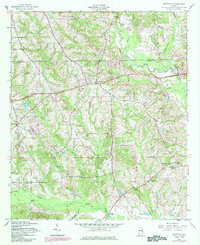 Download a high-resolution, GPS-compatible USGS topo map for Crawford, AL (1984 edition)