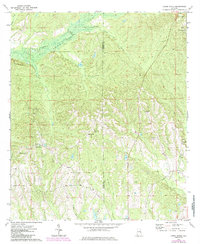 Download a high-resolution, GPS-compatible USGS topo map for Creek Stand, AL (1985 edition)