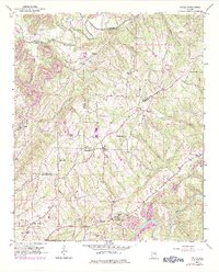 Download a high-resolution, GPS-compatible USGS topo map for Creel, AL (1984 edition)