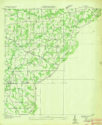 Download a high-resolution, GPS-compatible USGS topo map for Crossville, AL (1936 edition)