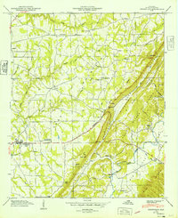 Download a high-resolution, GPS-compatible USGS topo map for Crossville, AL (1949 edition)