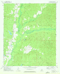 Download a high-resolution, GPS-compatible USGS topo map for Cunningham, AL (1972 edition)
