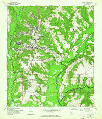 Download a high-resolution, GPS-compatible USGS topo map for Daleville, AL (1964 edition)