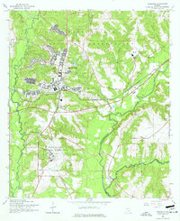 Download a high-resolution, GPS-compatible USGS topo map for Daleville, AL (1977 edition)