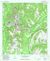 Download a high-resolution, GPS-compatible USGS topo map for Daleville, AL (1981 edition)