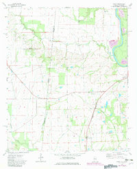 Download a high-resolution, GPS-compatible USGS topo map for Dancy, AL (1982 edition)