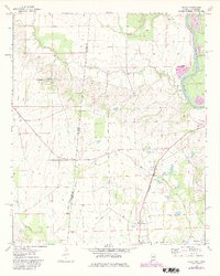 preview thumbnail of historical topo map of Pickens County, AL in 1974
