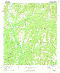 preview thumbnail of historical topo map of Crenshaw County, AL in 1971