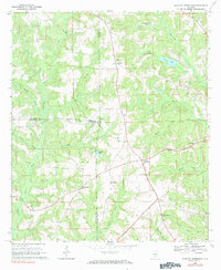 Download a high-resolution, GPS-compatible USGS topo map for Danleys Crossroads, AL (1984 edition)